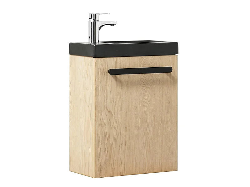Nevada Wand-Waschtisch-Set mit Chromarmatur