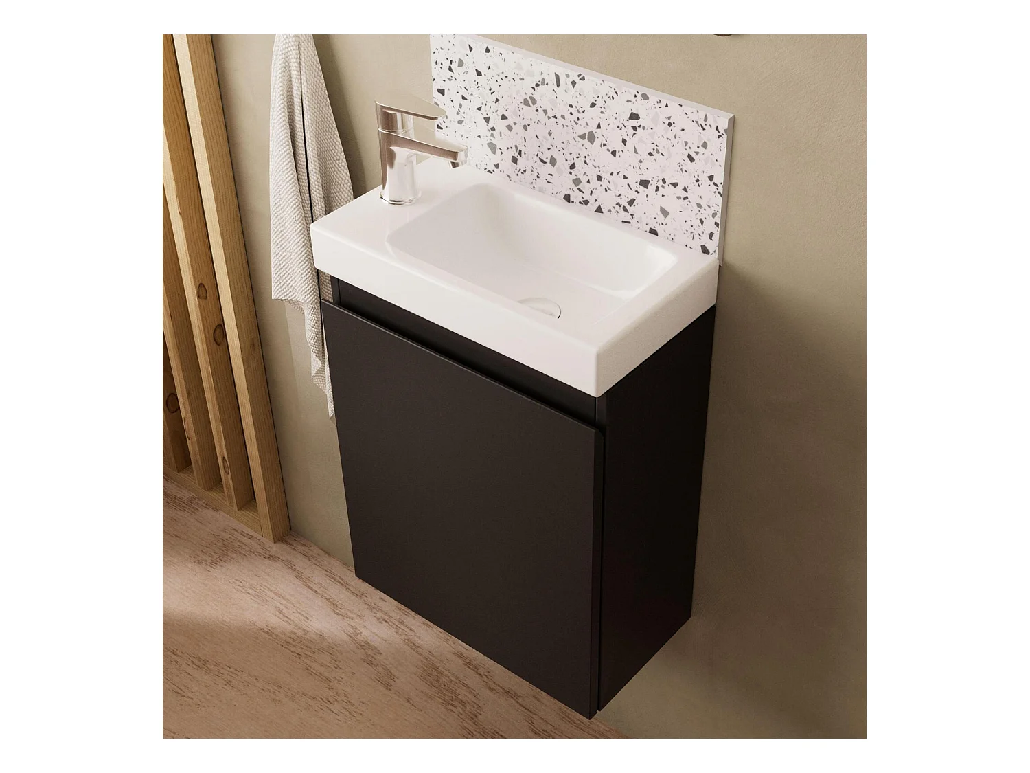 Lavamanos LISA + grifo cromado