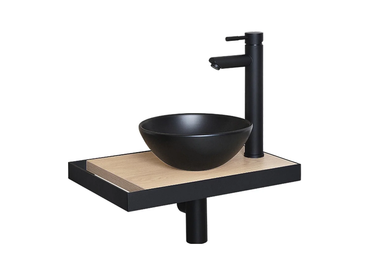 SOHO schmales Aufsatzwaschbecken + Waschbecken