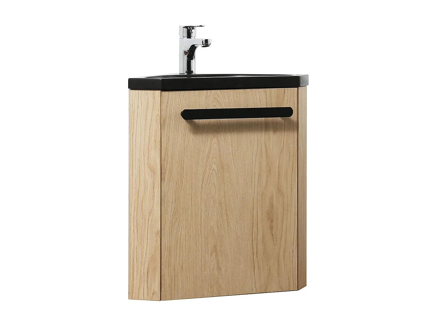 Meuble lave-mains SKINO + robinet chromé