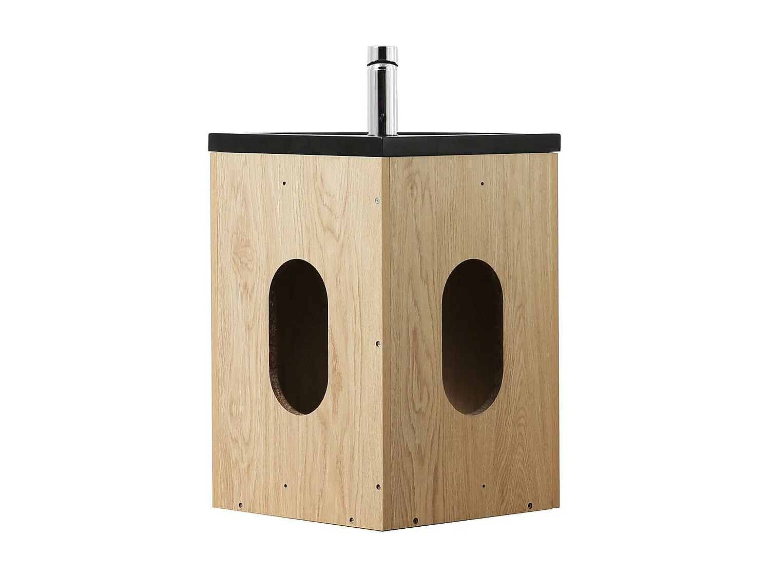 Meuble lave-mains SKINO + robinet chromé