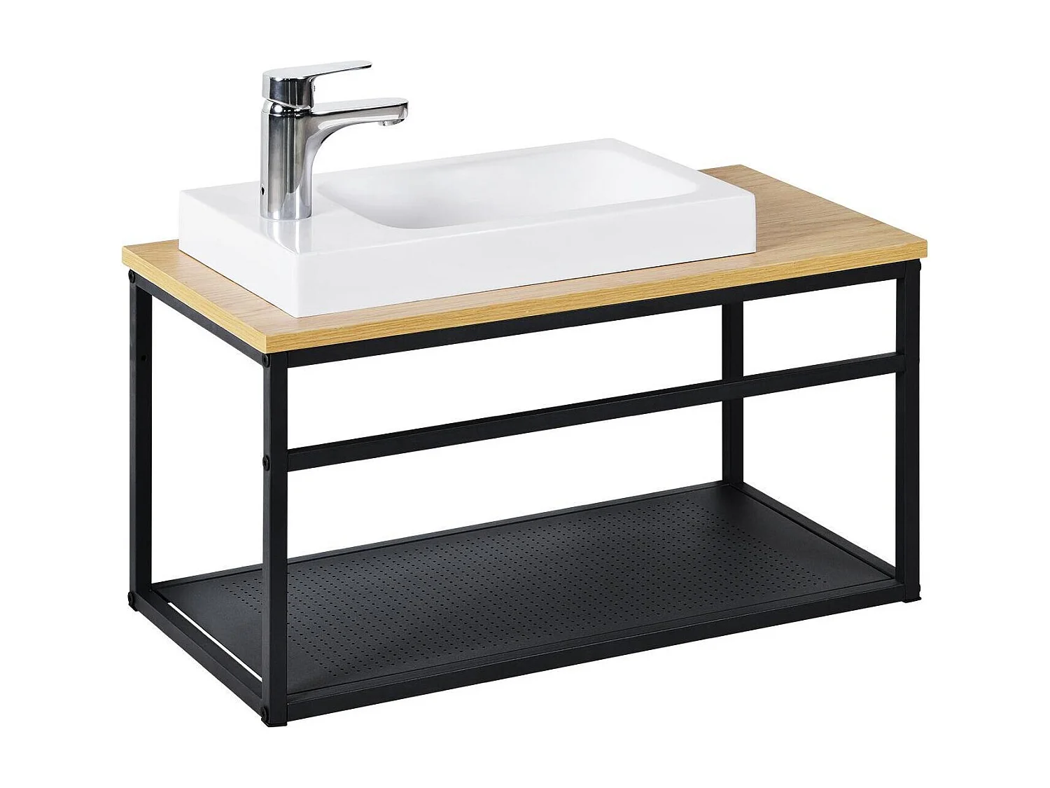 WILO großes Waschtischset mit 60cm Armatur