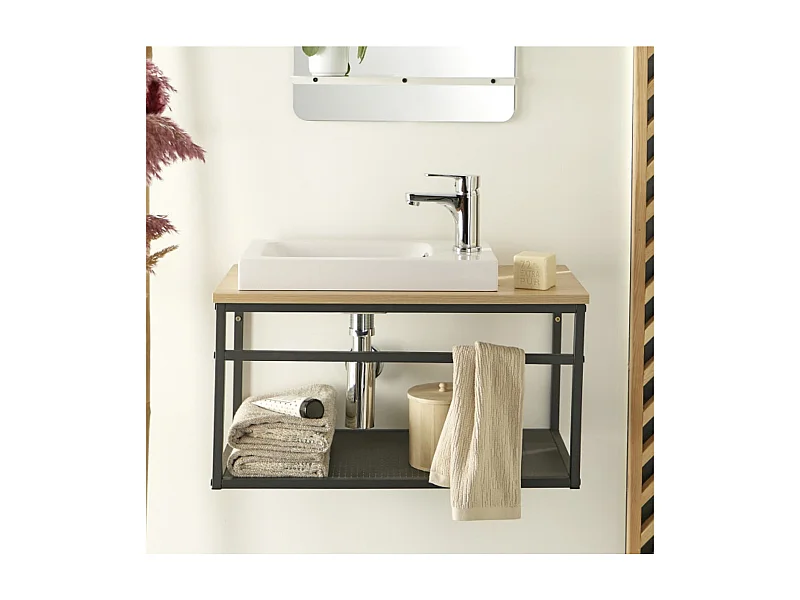 WILO grote wastafelset met 60cm kraan