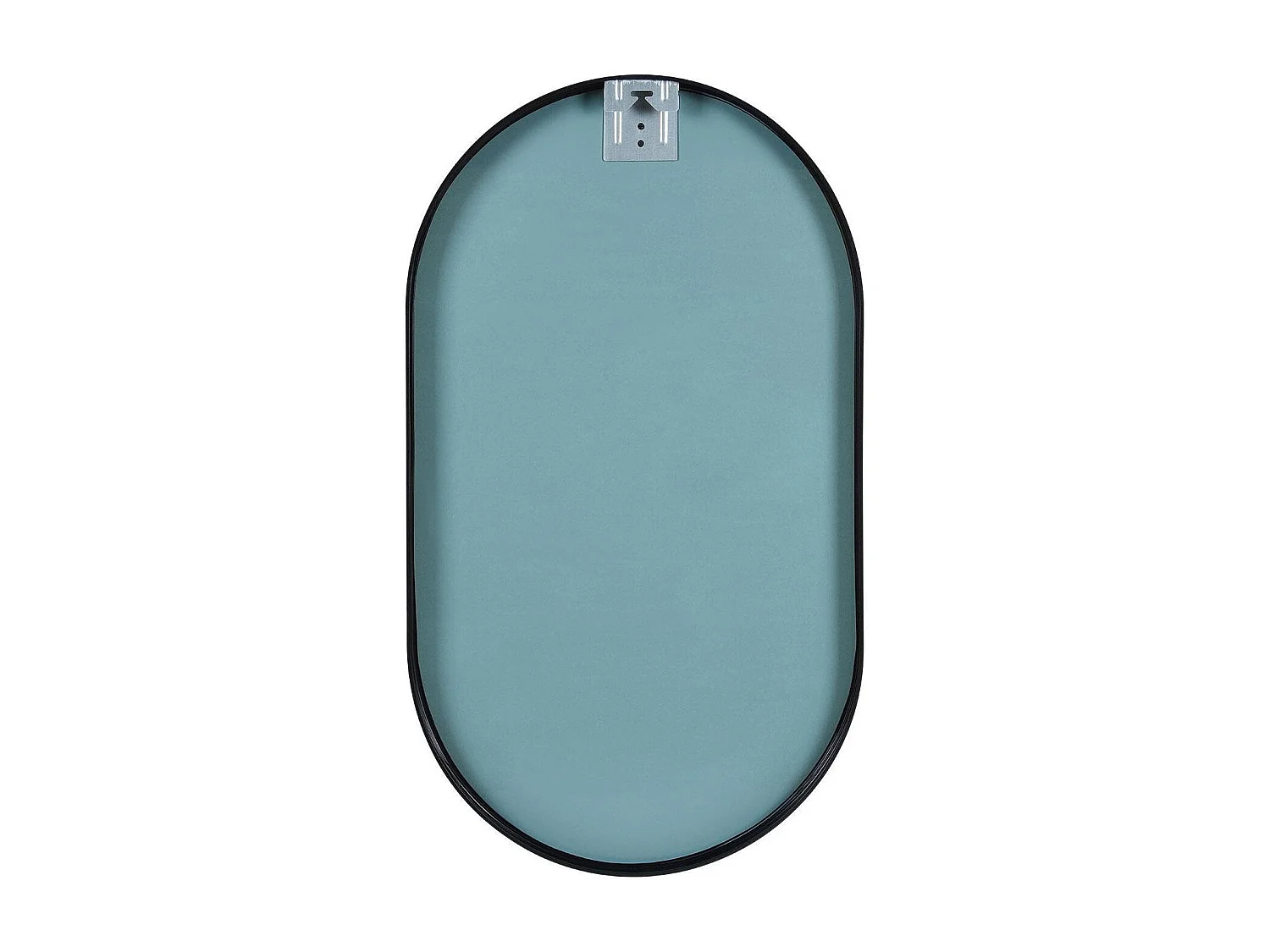 Meuble lave-mains SOHO plan fin p-serviette côté vasque noire + miroir