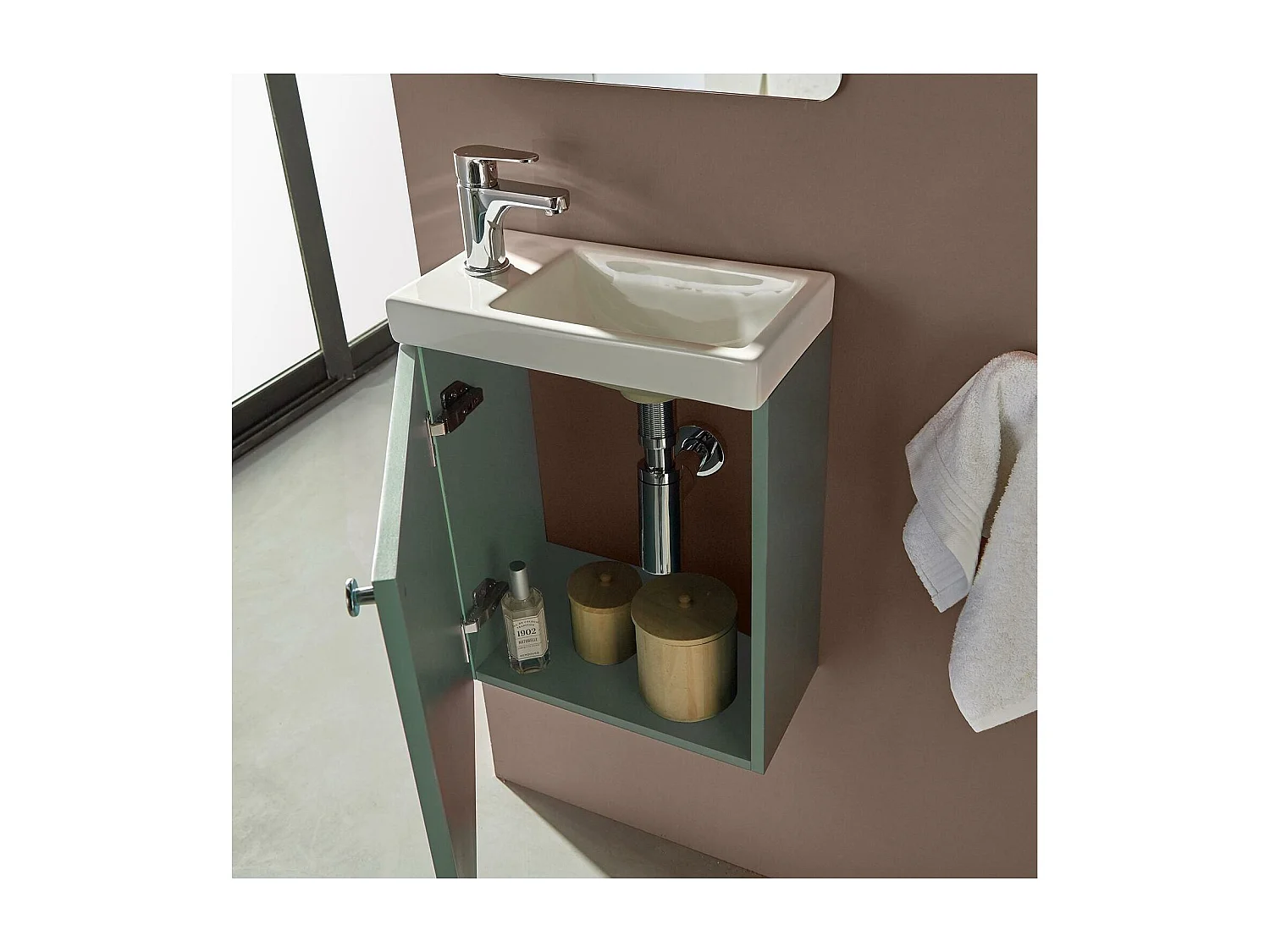 Mobile lavabo AVA + set rubinetto