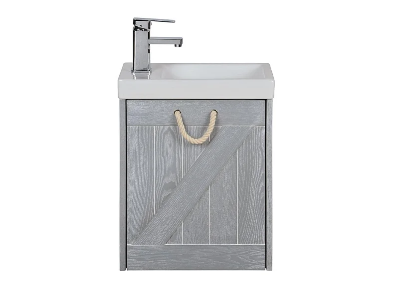 Mueble lavabo MISTRAL gris marino