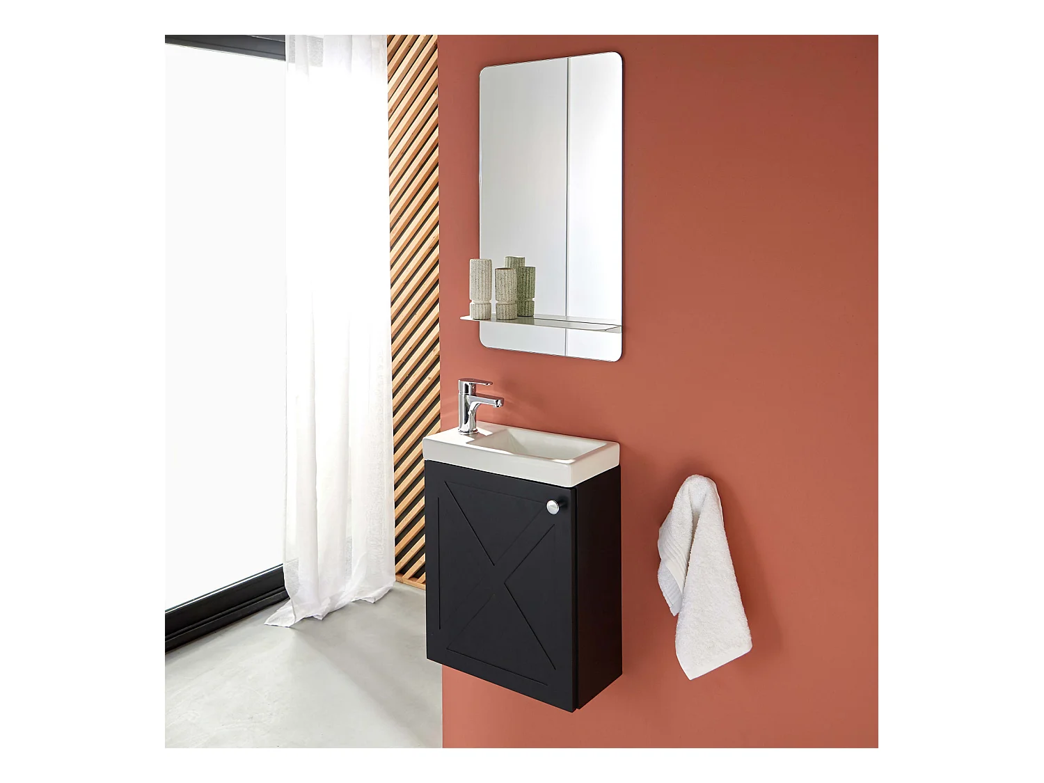 AVA Waschtisch-Spiegel-Set