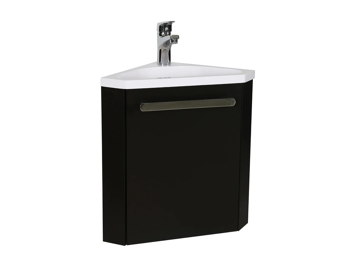 Meuble lave-mains SKINO + robinet chromé