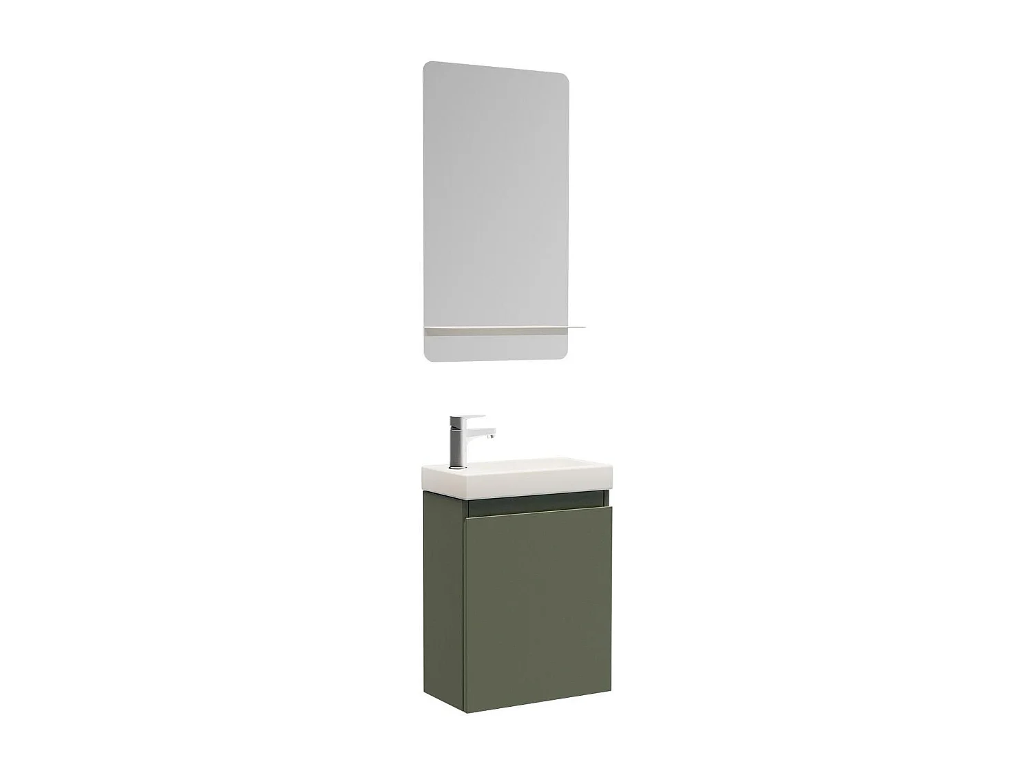 Mueble lavabo LISA + estante espejo