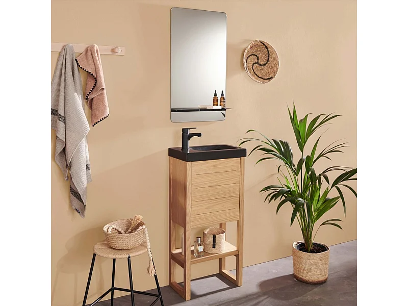 Set lavabo e specchio ATOLL