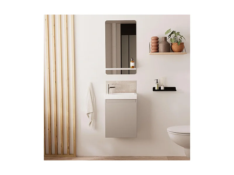 LISA Waschtischunterschrank + Spiegelablage