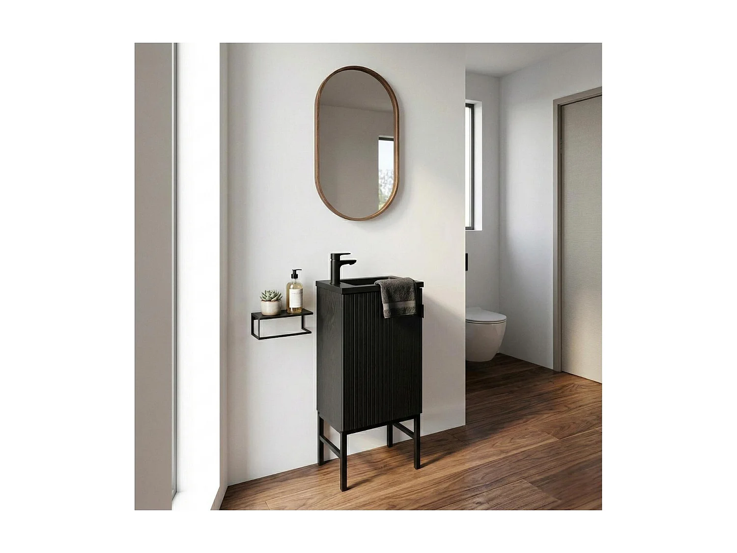 STUDIO Handwaschbecken + Armaturenset