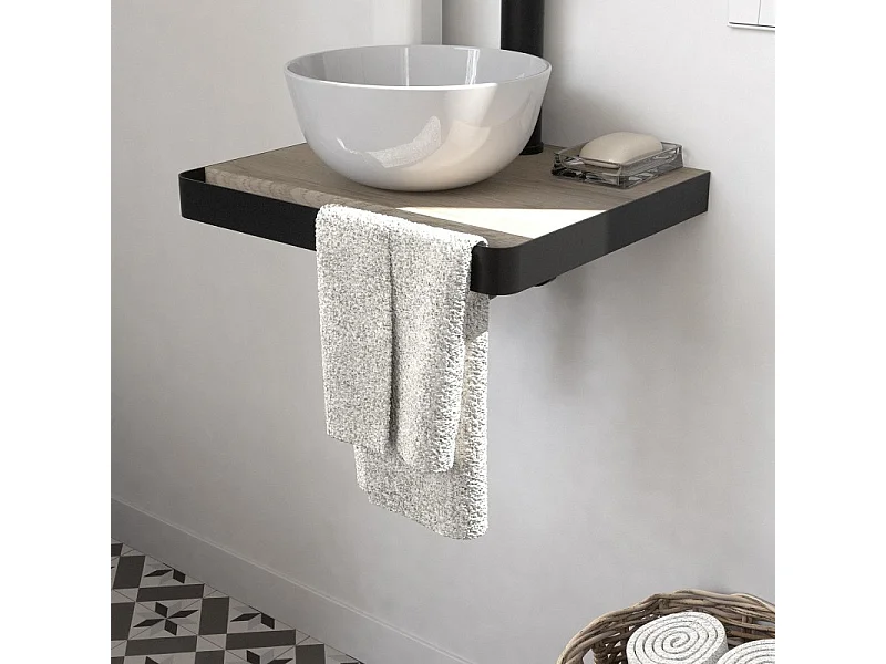 Lavabo SOHO slim + lavabo + grifo + espejo
