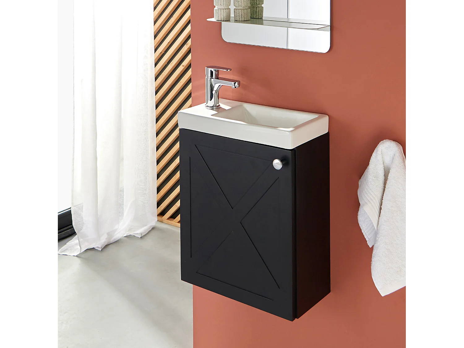 Lavabo AVA Negro carbón