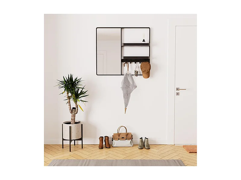 WILKO metalen entreespiegel