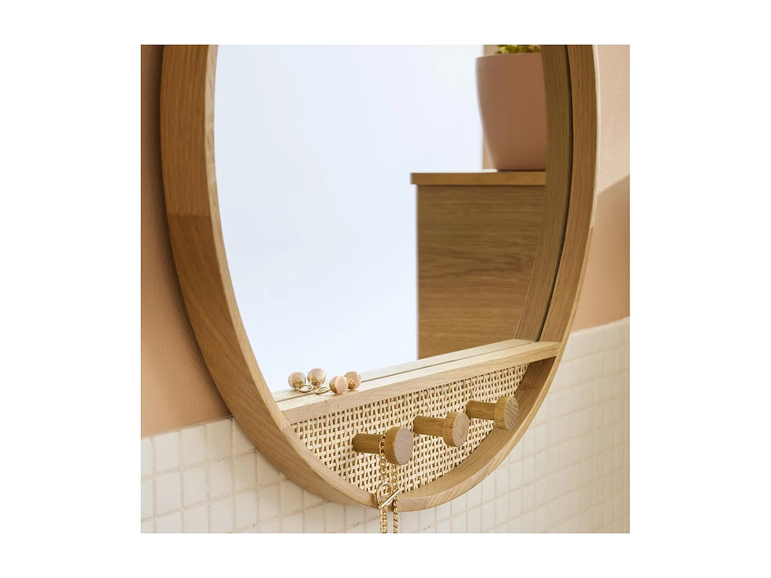 Espejo redondo 60x60cm NESTO