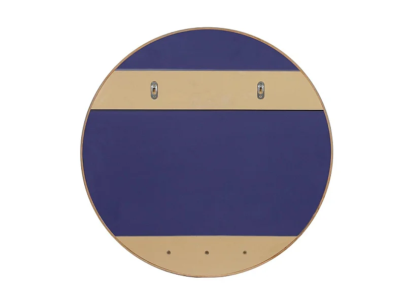 Runder Spiegel aus Eichenholz 60x60cm NESTO