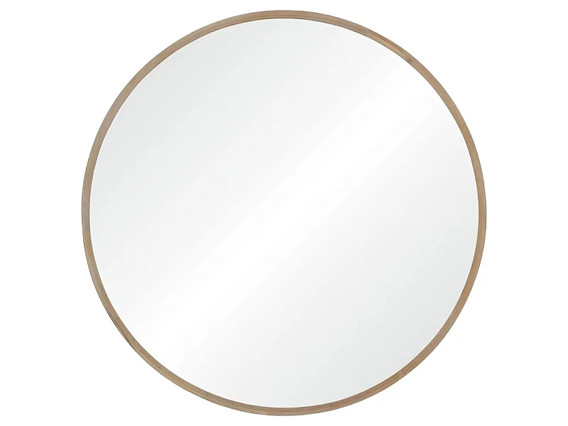 Miroir XXL en chêne rond 150cm