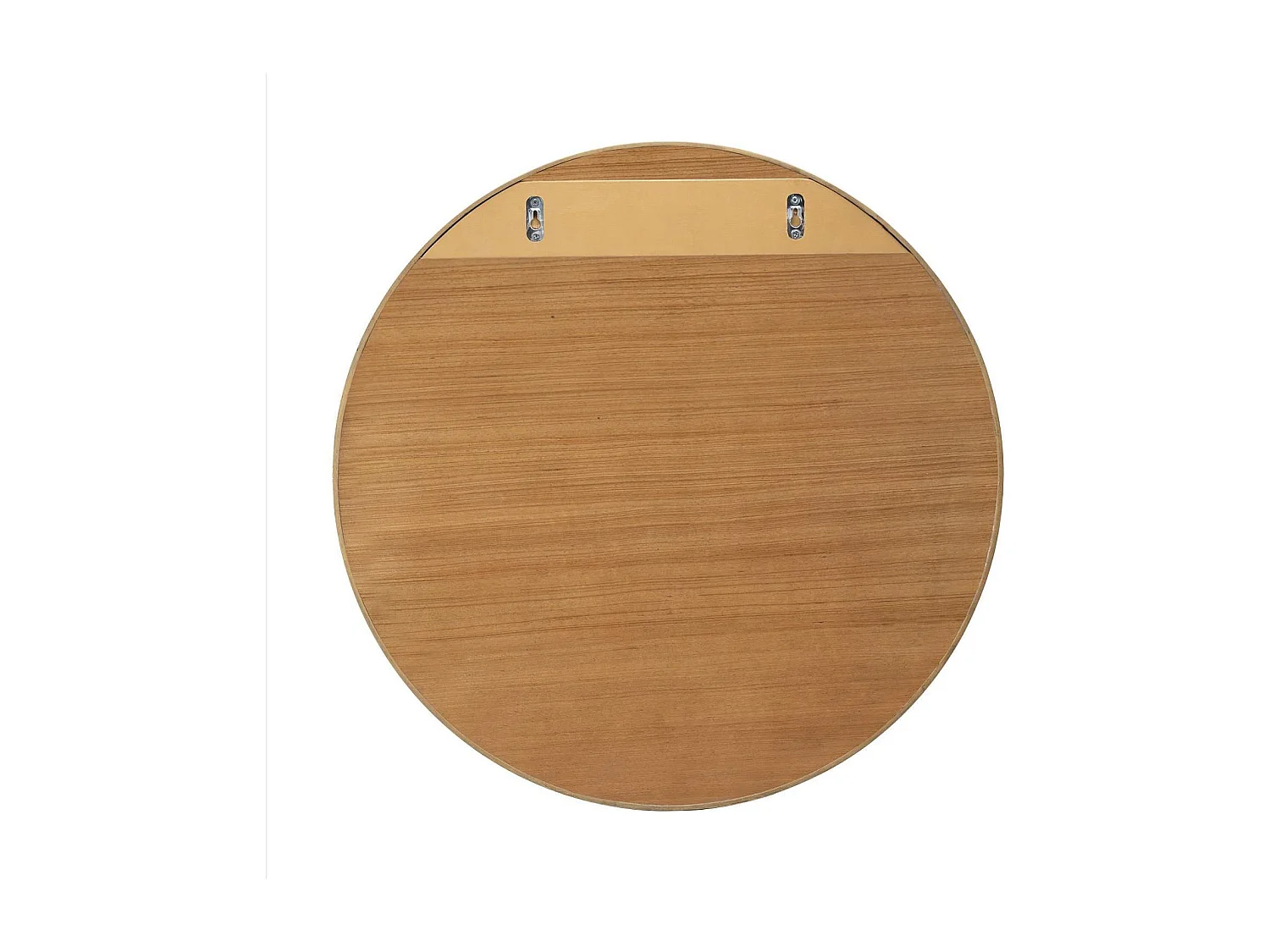 Specchio rotondo in rovere VALI