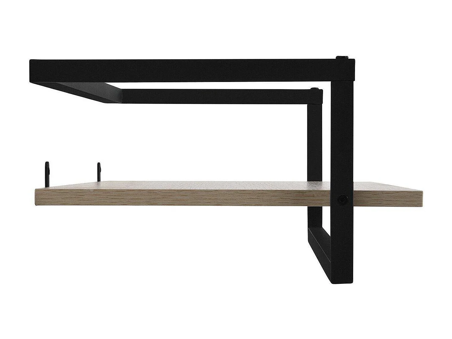 Etan houten en metalen wandkast