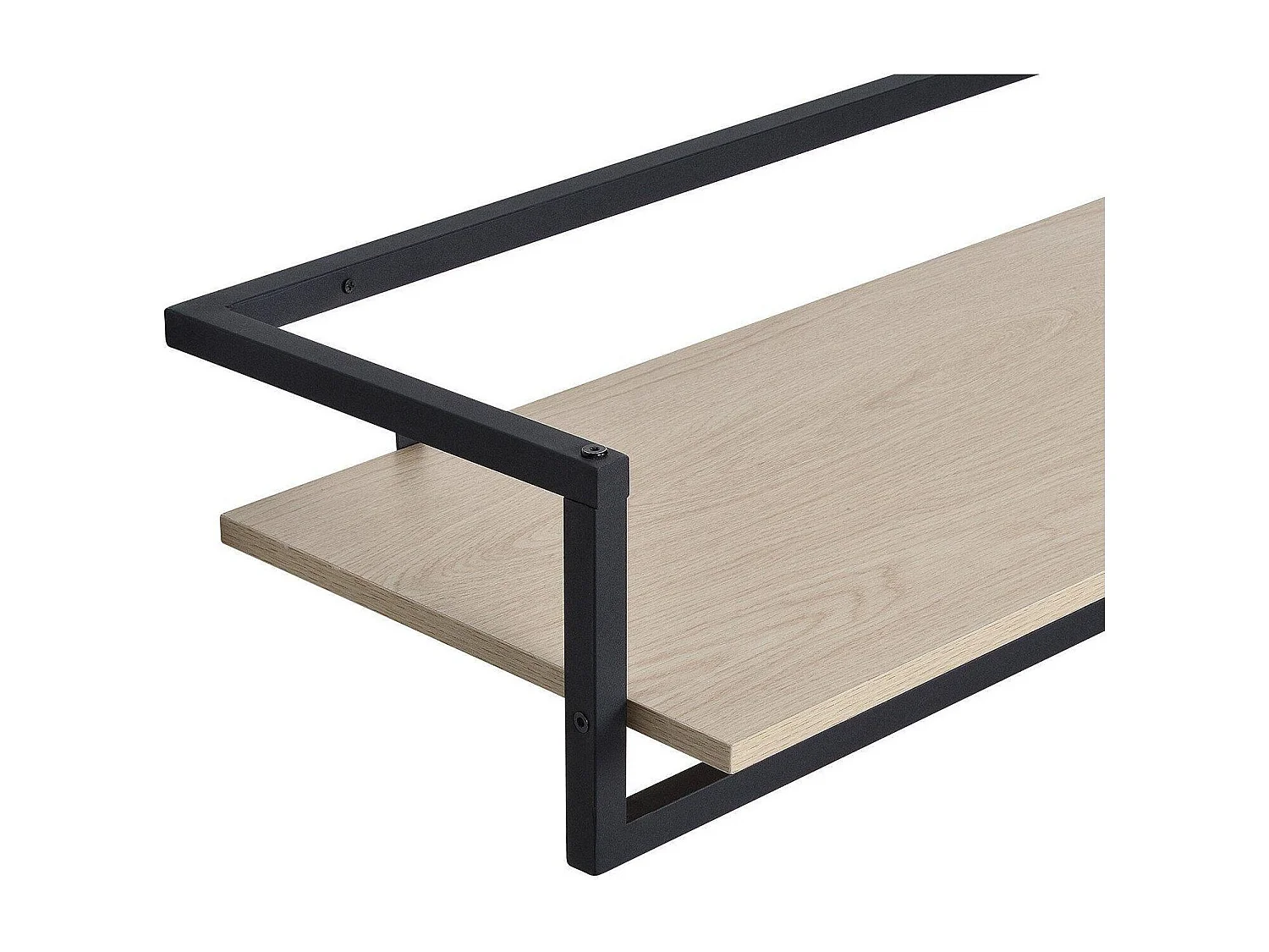 Etan houten en metalen wandkast