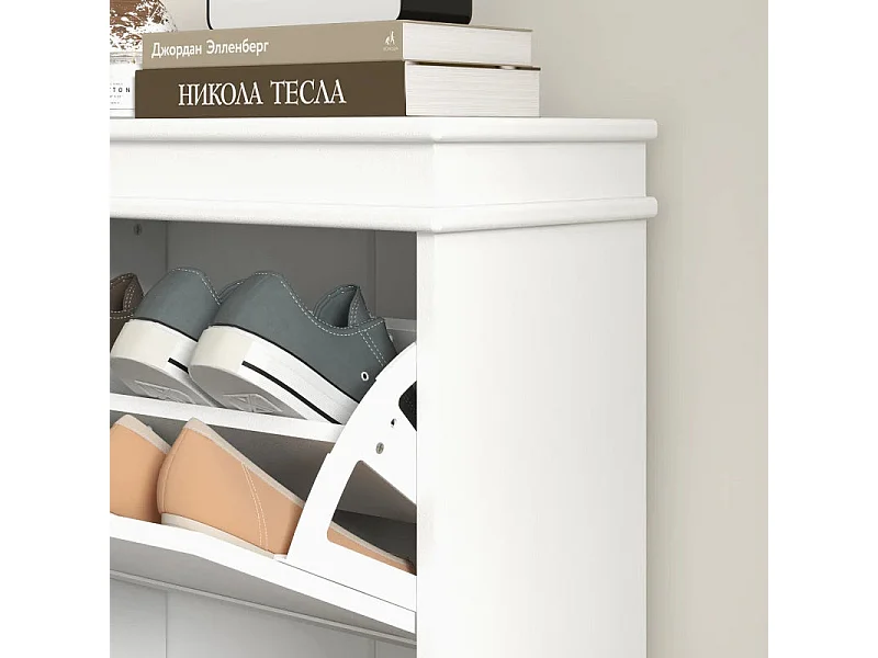 Zapatero blanco 54x24x82.5 cm HOMCOM