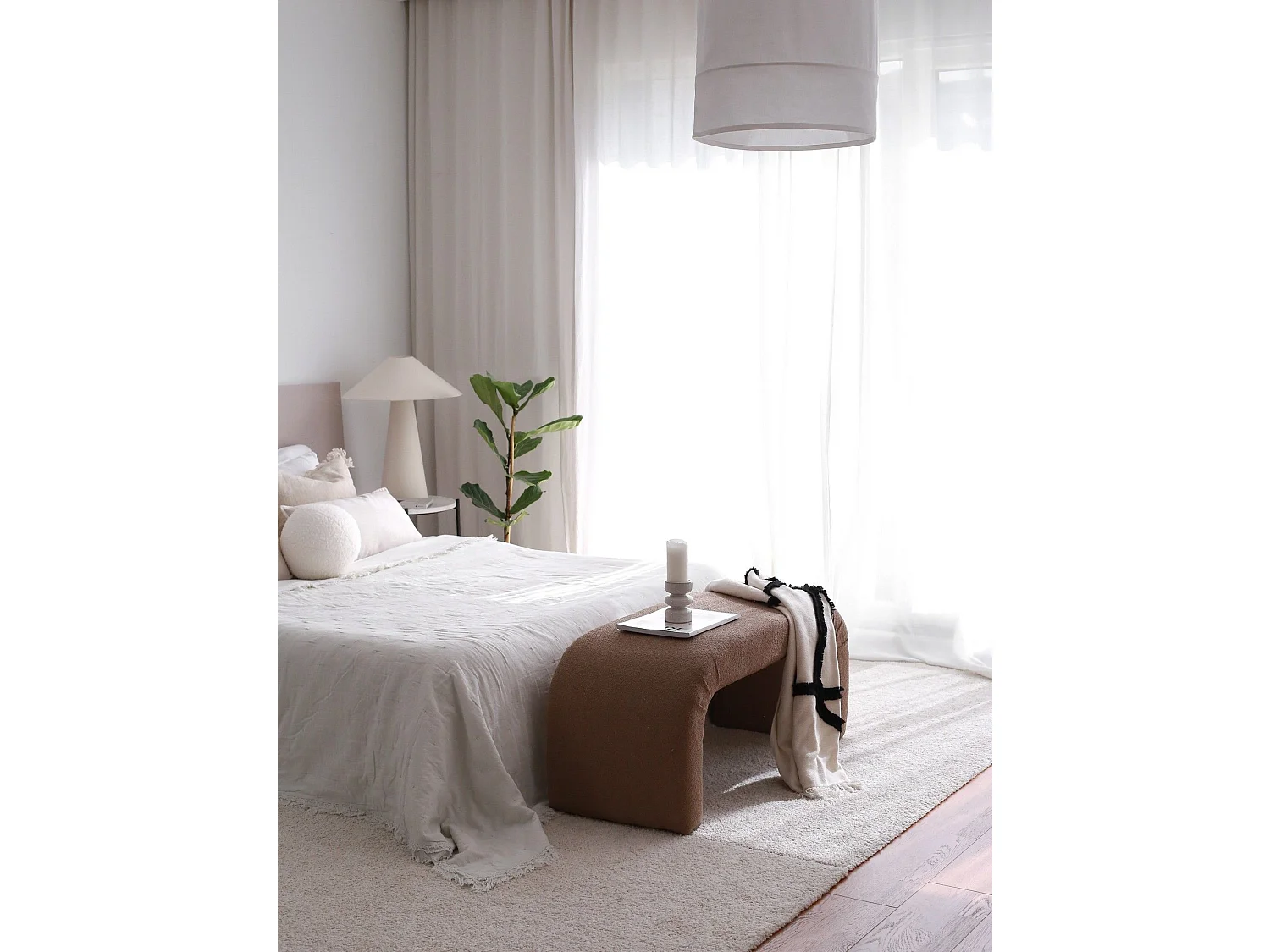 Banco acolchado Altadena 566