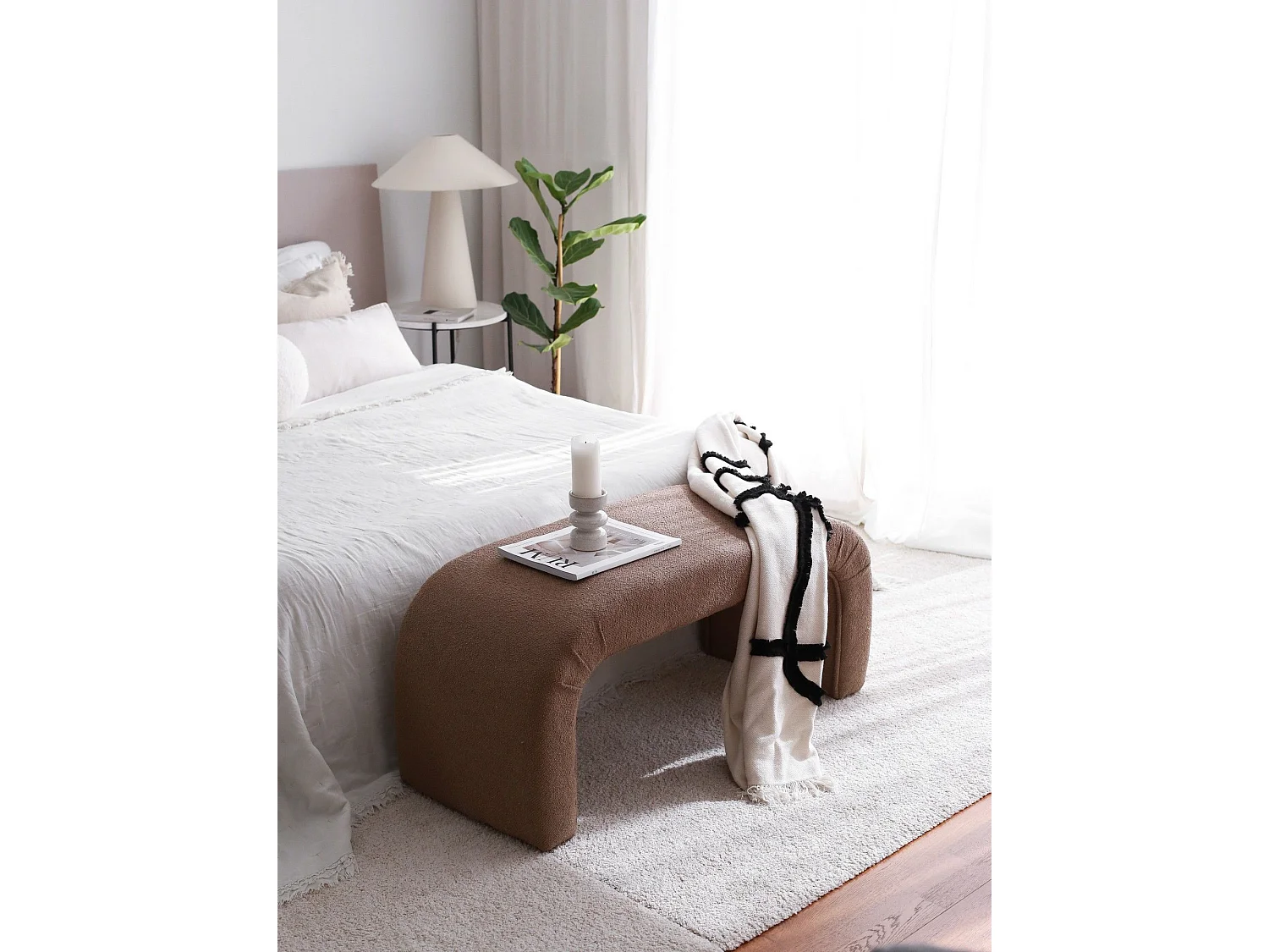 Banco acolchado Altadena 566