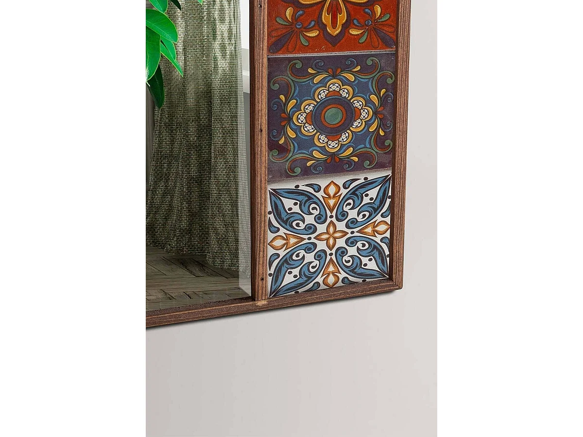 Espelho Decorativo Hn1-Et: Elegância e Calor para o Seu Espaço