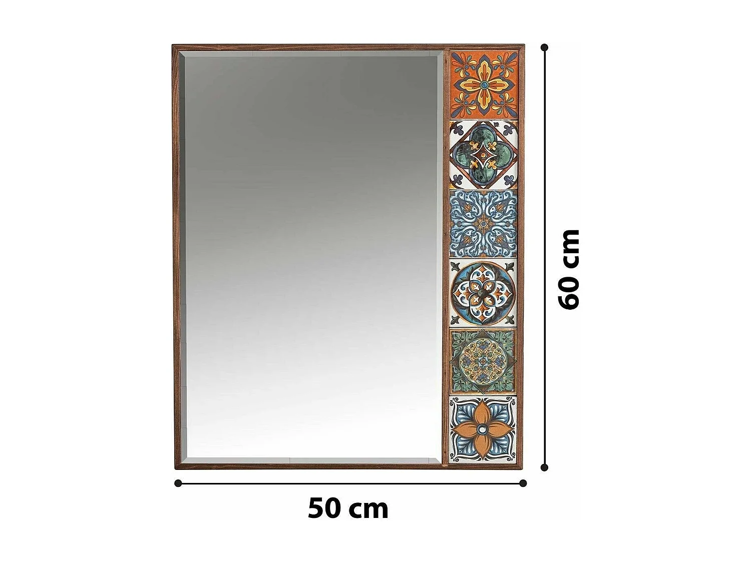 Espelho Decorativo Hn1-Et: Elegância e Calor para o Seu Espaço