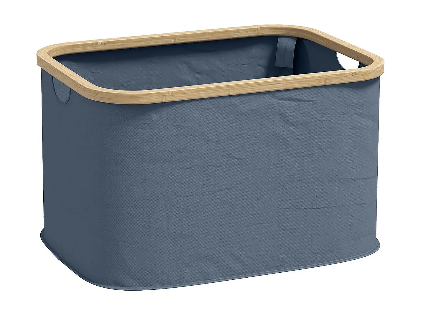 Cesto para la colada Lore Homcom 36L con asas azul 26,5x44,3x33,3 cm