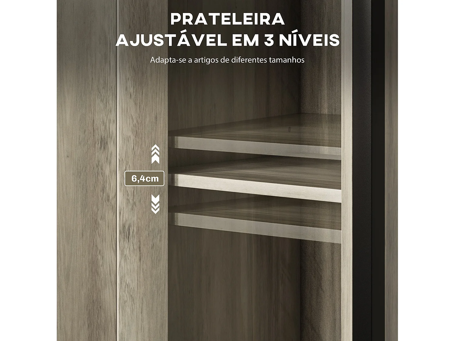 Conjunto de Mesas Auxiliares HOMCOM: Estilo Industrial com Porta Magnética e Prateleira Ajustável