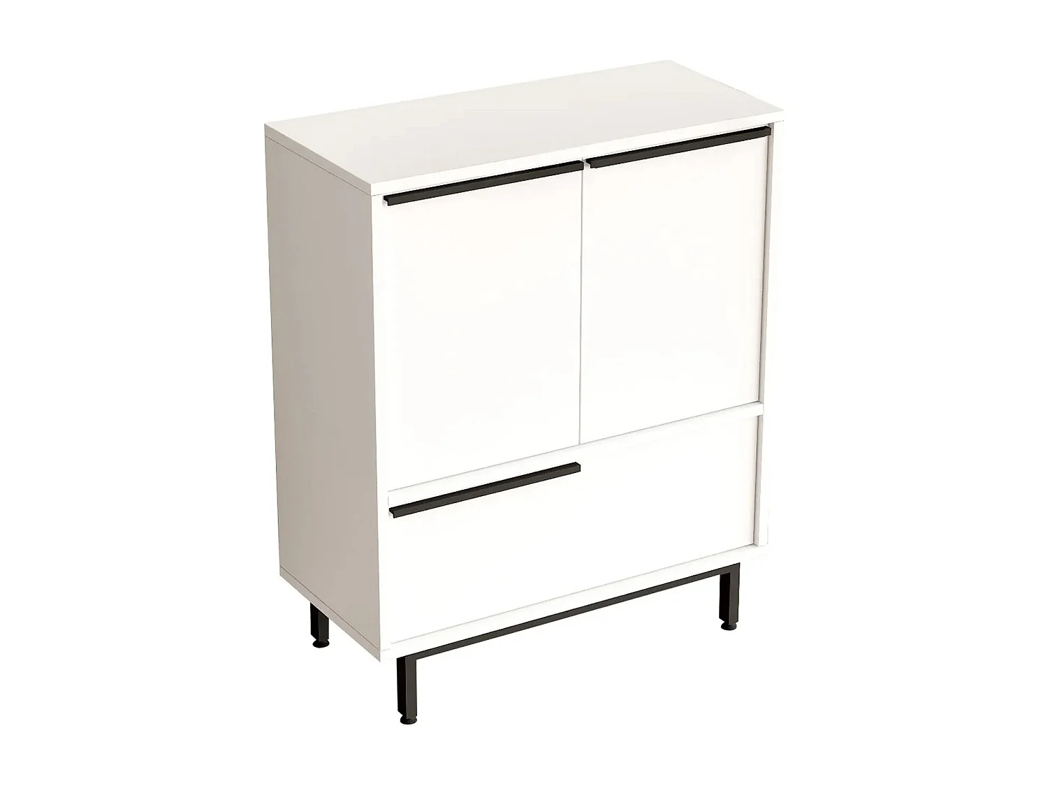 Gabinete multiusos On8B-W Blanco 74.8x90.4x35.5 cm