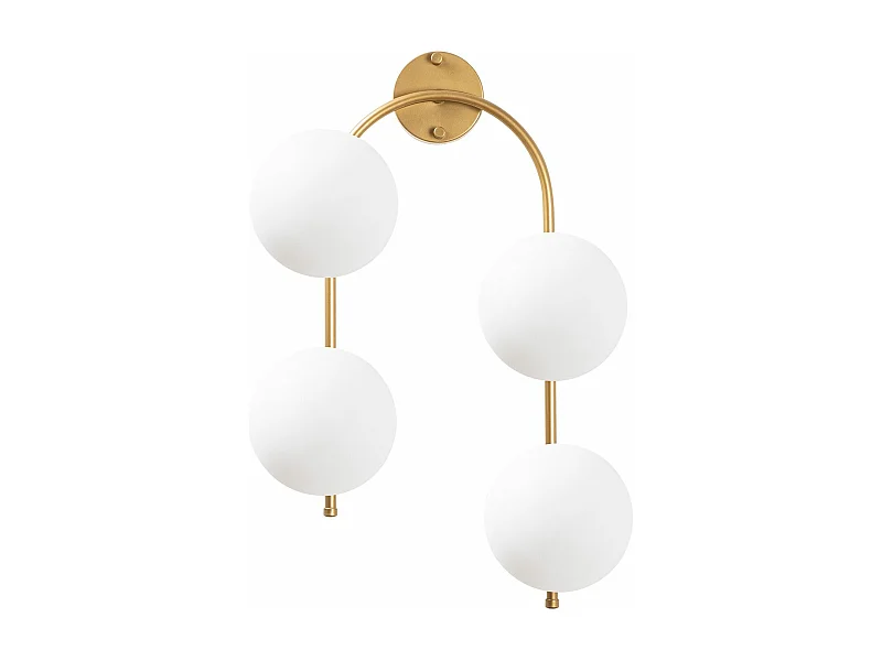 Candeeiro de Parede Moderno Dourado - Elegância e Sofisticação para o Seu Espaço
