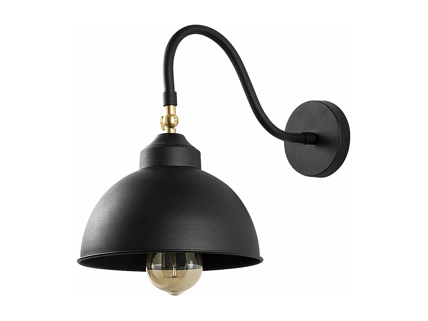 Candeeiro de Parede Industrial em Ferro - Elegância e Durabilidade