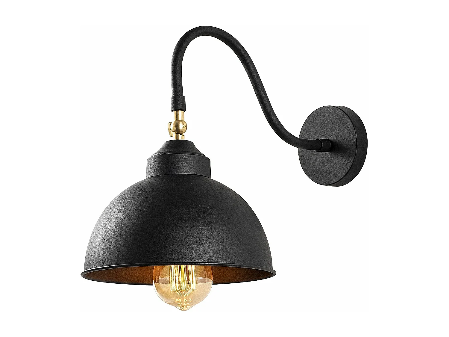 Candeeiro de Parede Industrial em Ferro - Elegância e Durabilidade