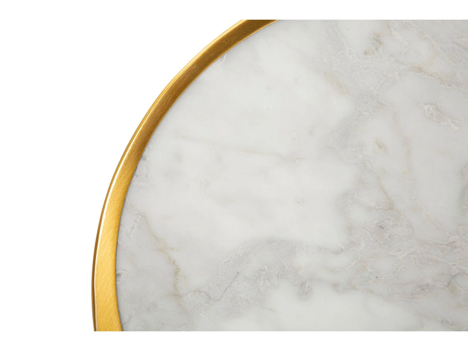 Applique Murale Design "Effet Marbre" 24cm Or