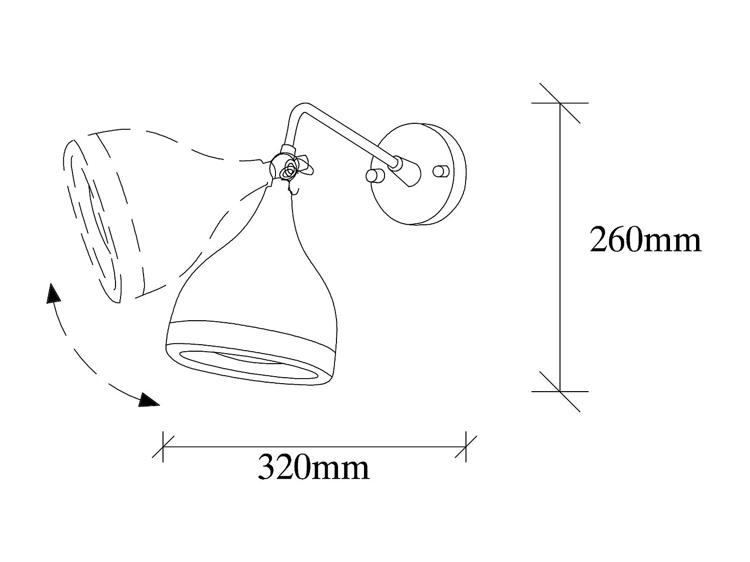 Candeeiro de Parede Moderno Yıldo 7031 - Elegância e Sofisticação para o Seu Espaço
