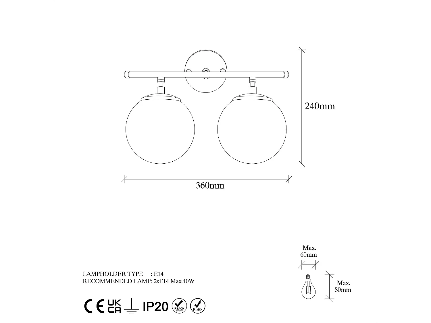 Candeeiro de Parede Elegante e Glamouroso para Sua Casa