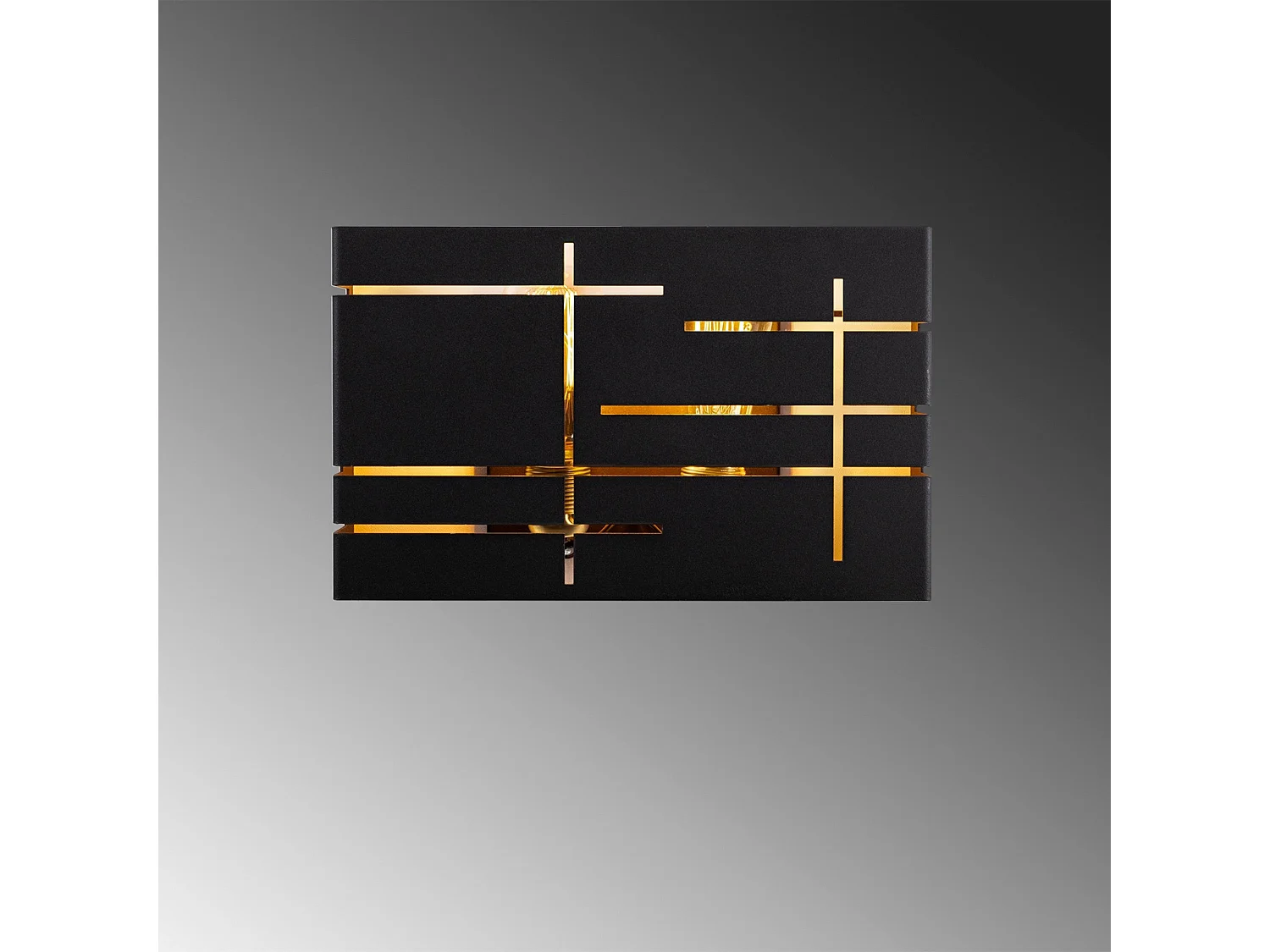 Candeeiro de Parede Moderno em Preto - Elegância e Sofisticação para o Seu Espaço