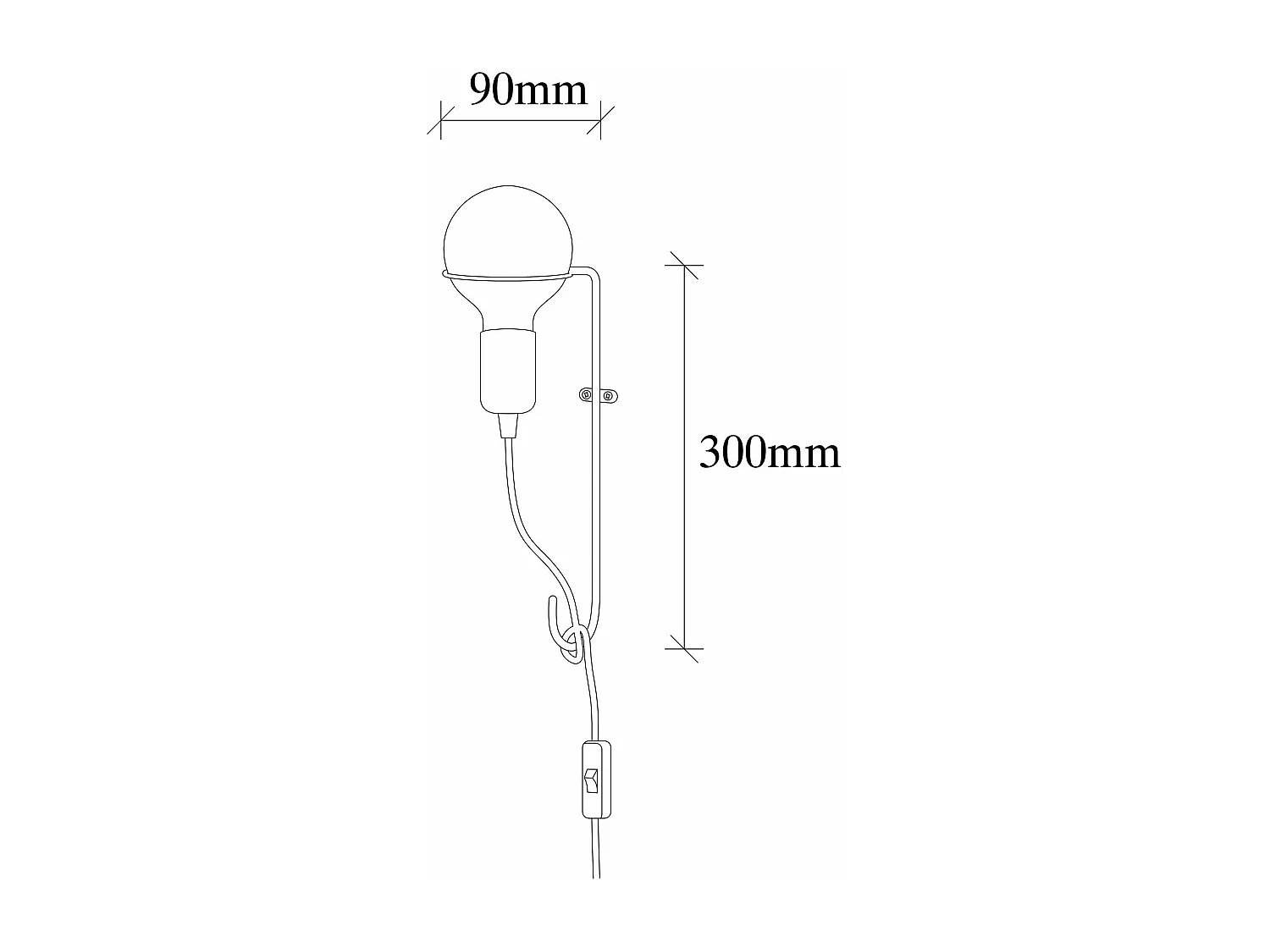 Candeeiro de Parede Dourado - Design Moderno e Elegante