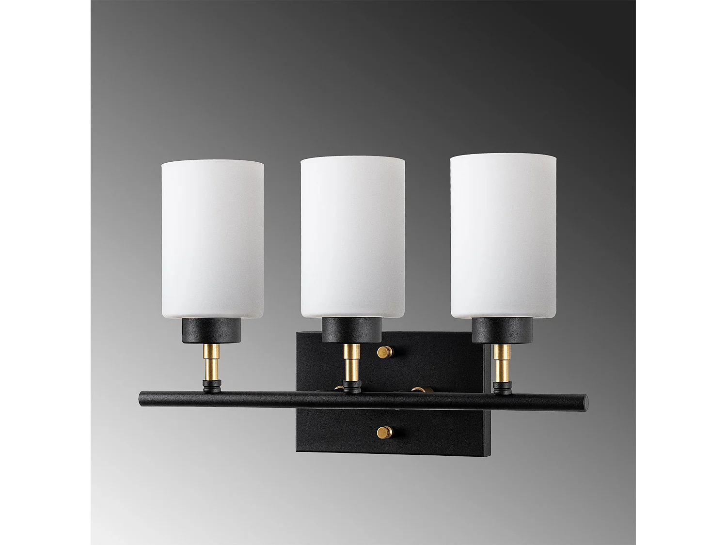 Candeeiro de Parede Elegante Preto e Branco - Design Industrial e Escandinavo