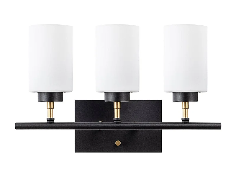 Candeeiro de Parede Elegante Preto e Branco - Design Industrial e Escandinavo