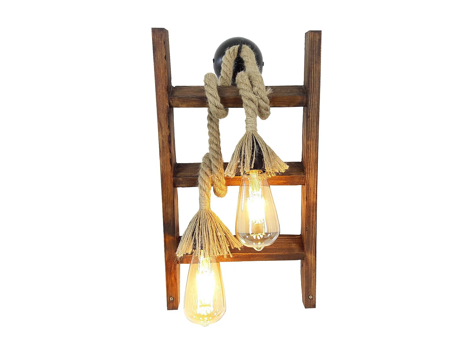 Candeeiro de Parede em Pinho Maciço - Elegância e Conforto para o Seu Espaço