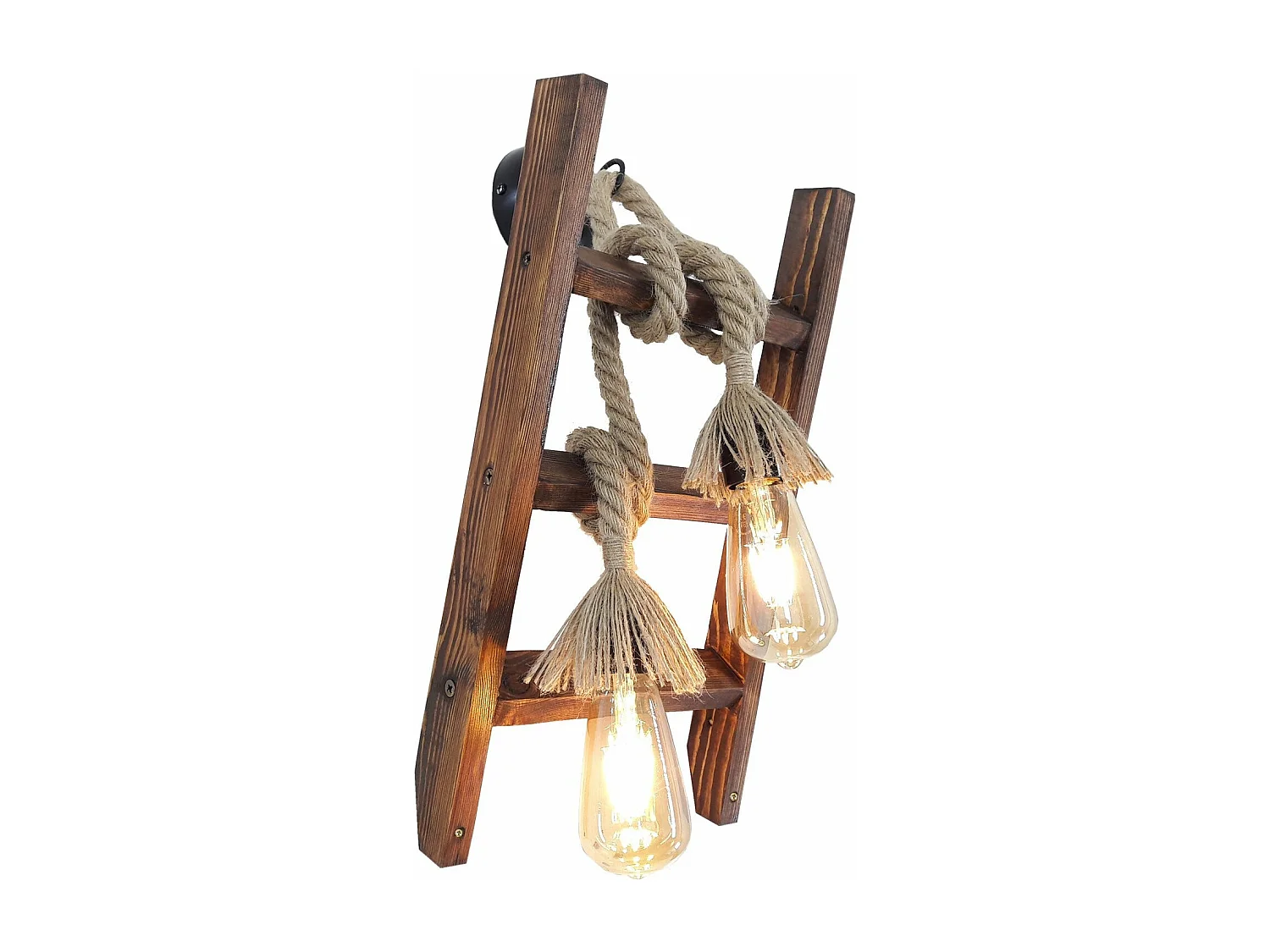 Candeeiro de Parede em Pinho Maciço - Elegância e Conforto para o Seu Espaço