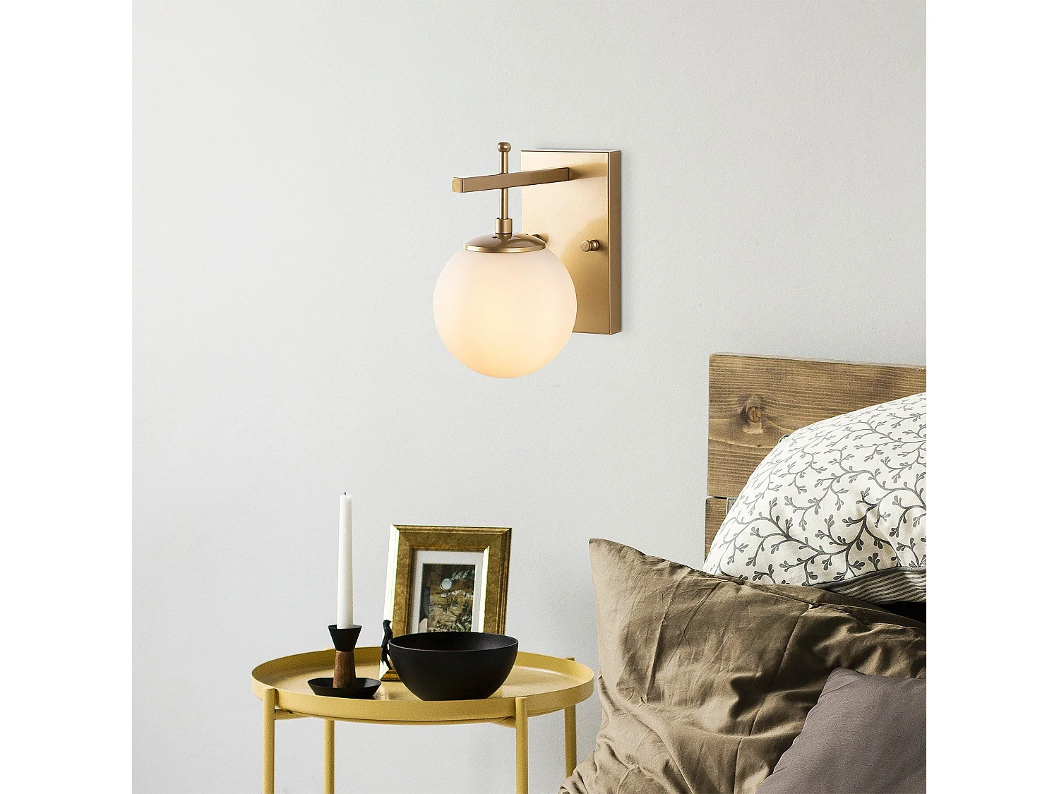 Candeeiro de Parede Elegante Zahar - 13110 para Decoração Sofisticada