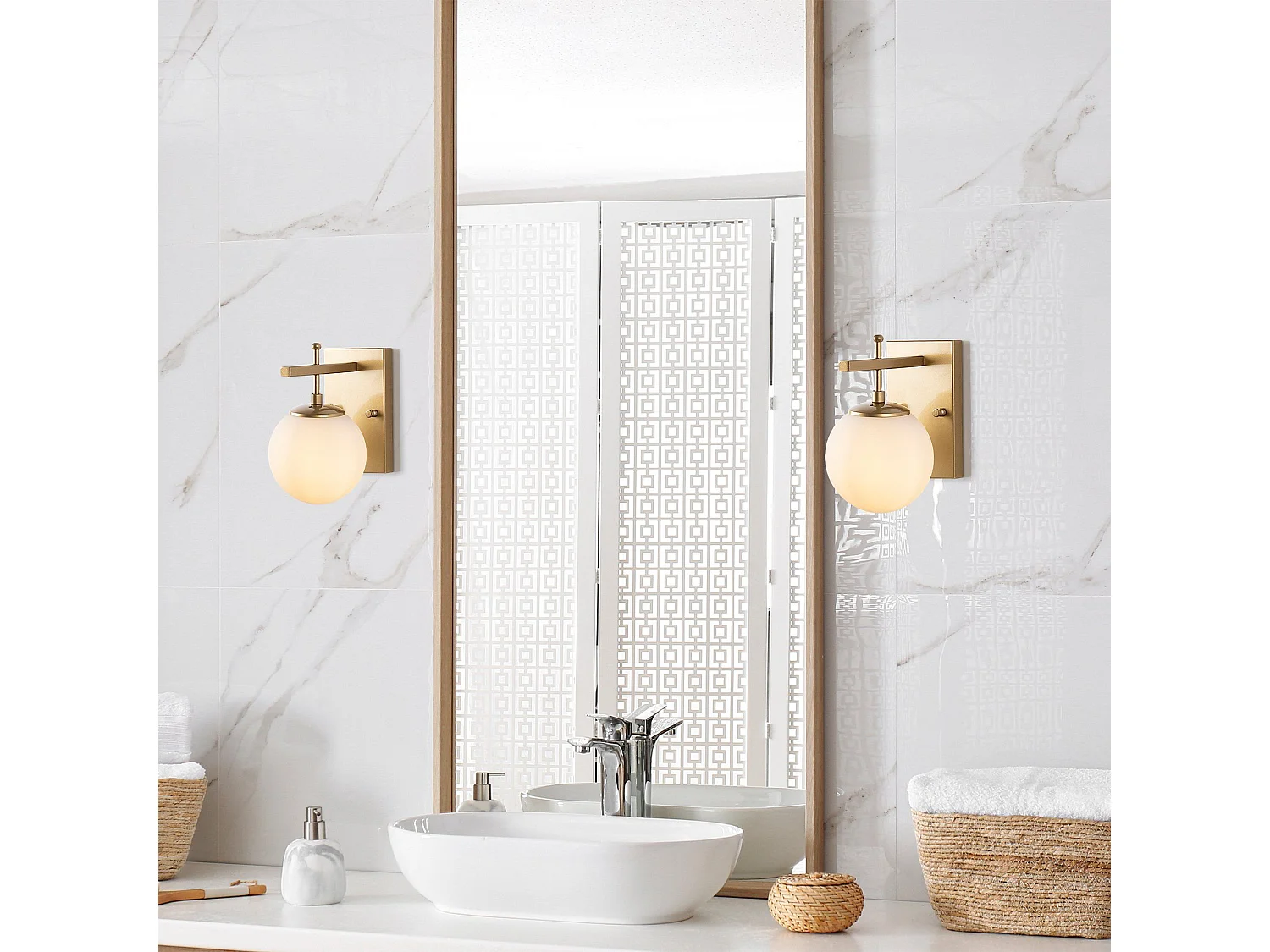 Candeeiro de Parede Elegante Zahar - 13110 para Decoração Sofisticada