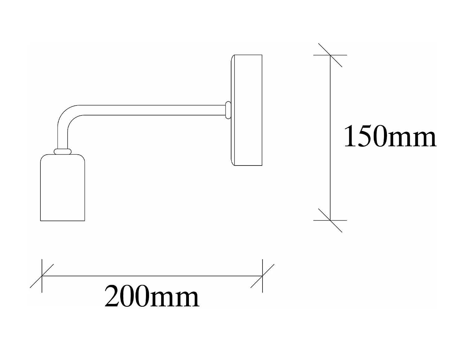 Candeeiro de Parede Denge 3434 - Estilo e Sofisticação para Sua Casa