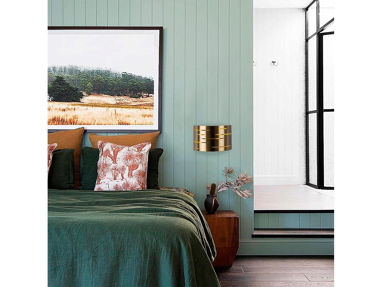 Candeeiro de Parede Vintage Elegante - Estilo e Sofisticação para a Sua Casa