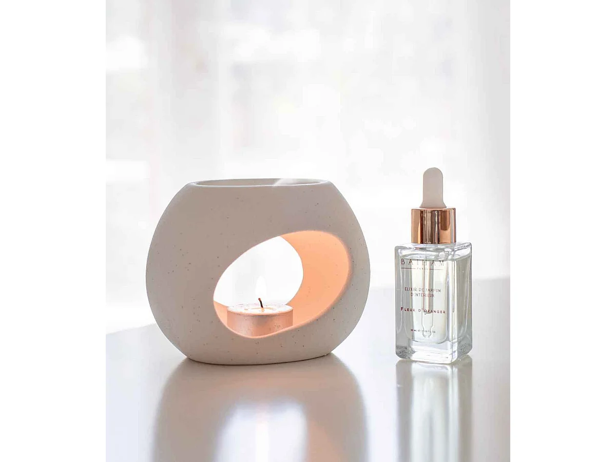 Brûleur céramique Abstrait effet pierre